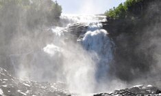 Vannfall Valnes Foto Fredric Ihrsen Saltstraumen DykkeCamp